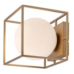 Modane fali/menny E14 1x15W arany
