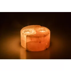 Soluna,belasztaliD12cm narancs/feh