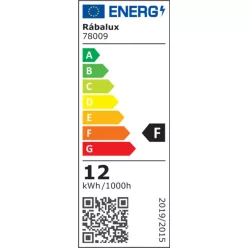 Bareg pultmeg. LED12W L89cm fehér@