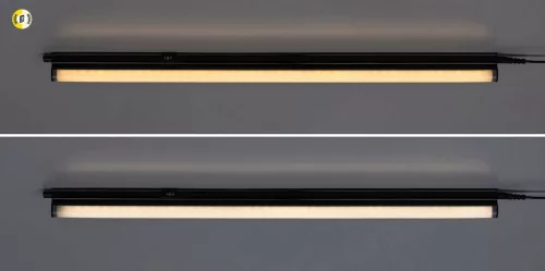 Bareg pultmeg. LED12W, L89cm,fekete@