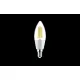 LED E14 C35 2W 470lm 3000K Fil.@