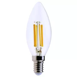FILAMENT LED E14 C35 6W 4000K@