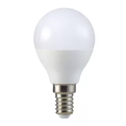 SMD LED, E14 G45, 5W, 470lm,6500K@