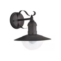 OSLO Kült.fali 1*60W E27 matt fek.@