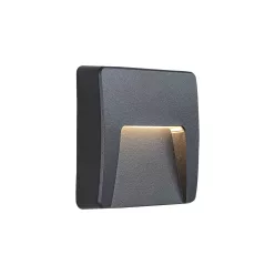 TRENTO kült.fali LED 3W fekete