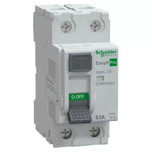 Áramvédő 63A 2P  30mA A EASY9 PRO