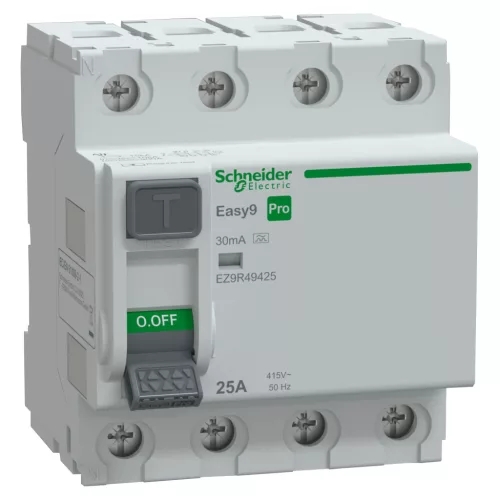 Áramvédő 25A 4P  30mA A EASY9 PRO