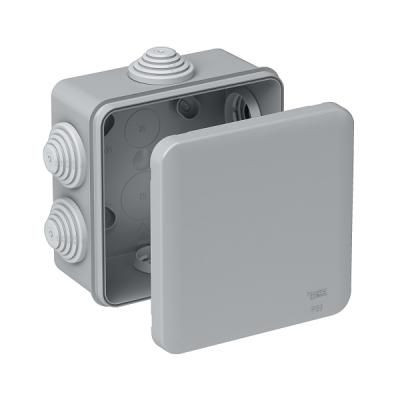 KÖTŐDOBOZ  85x 85x40 FKÍV.Szür. IP55