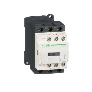 MÁGNESKAPCS9A 3P 24V DC 4KW TS-35
