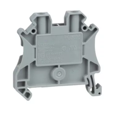 SORKAPOCS  4mm2 SZÜRKE TS35