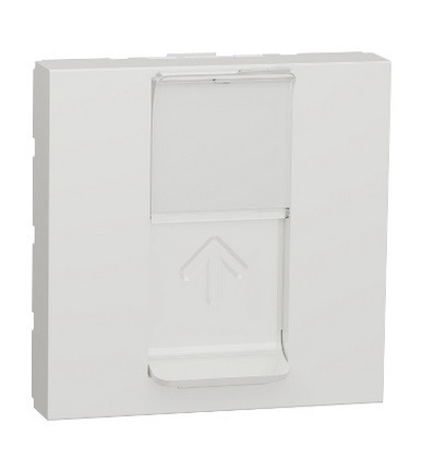 UNICA S+ 1xRJ45 CAT6 UTP CSATL.