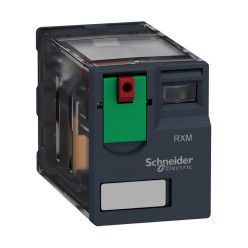 RELÉ MINI DUGASZOLH. 2C/O-12A24VAC
