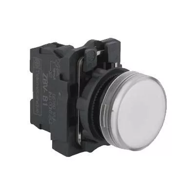JELZŐLÁMPA LED 24V KPL FEHÉR