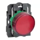 JELZŐLÁMPA LED 240V KPL PIROS