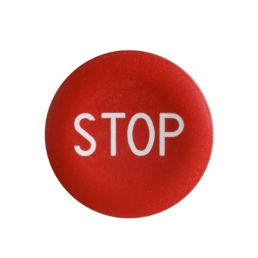 FEDŐLAPKA NYOMÓGOMBHOZ "STOP