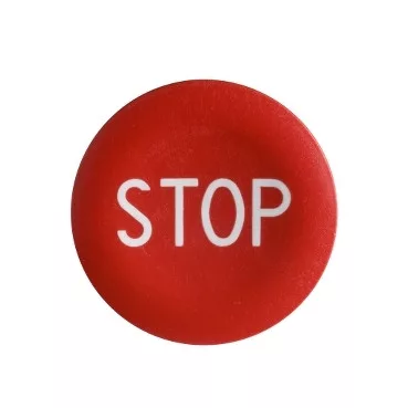 FEDŐLAPKA NYOMÓGOMBHOZ "STOP