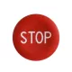 FEDŐLAPKA NYOMÓGOMBHOZ "STOP