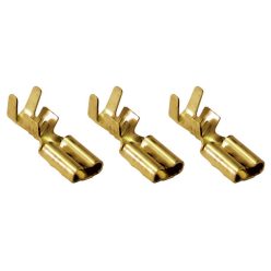 SZIGETELETLEN CSÚSZ.HÜVELY 6,3X0,8MM