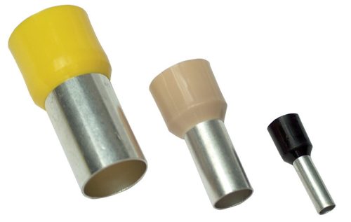 SZIGETELT ÉRVÉGHÜVELY 6.0mm2 FEKETE