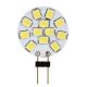 LED G4 2W 12V AC/DC 4000K 140lm 180°