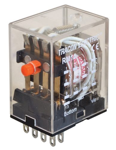 RELÉ MINIATÜR 12V DC 4 VÁLTÓ