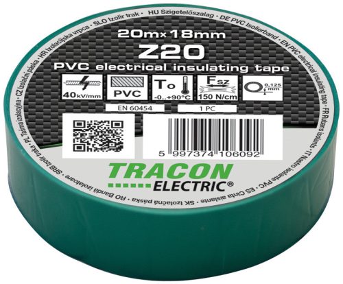 SZIG.SZALAG    20x18 ZÖLD  PVC