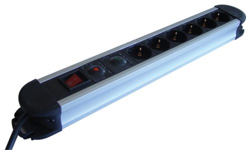 ELOSZTÓ 6-OS ALU 3M.VEZ. 3680W