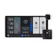 Shelly Wall Display X2 Wi-Fi+Bluetooth villanykapcsoló + érintőképernyős vezérlőpanel (fekete kerettel) + BLU H&T szenzor