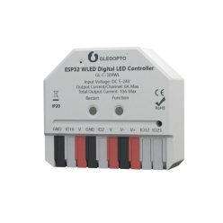   Gledopto GL-C-309WL Wi-Fi-s digitális IC LED vezérlés, 5V - 24V DC, WLED firmware-rel