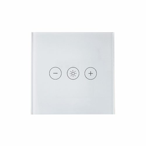 SmartWise Dimmer WiFi-s, fényerőszabályzós, érintős okos villanykapcsoló, fehér