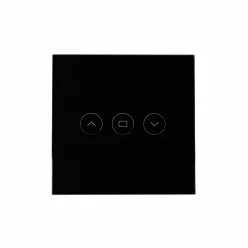 SmartWise WiFi + Bluetooth okos redőnykapcsoló, fekete