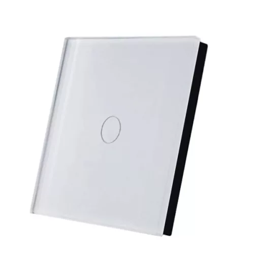 SmartWise TEREM1W, 1 gombos vezeték nélküli eWeLink-Remote kapcsoló, fehér érintős előlappal