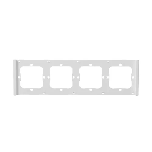 Fehér négyes sorolókeret Sonoff M5-80, M5-80 Matter (SwitchMan) kapcsolókhoz