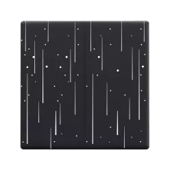   Előlap Sonoff TX Ultimate T5-2C 2 gombos villanykapcsolóhoz, csillag mintás