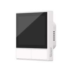   Sonoff NSPanel 2 gombos WiFi-s villanykapcsoló, érintőkijelzővel, termosztát funkcióval, fehér