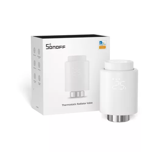 Sonoff TRVZBR Zigbee termosztatikus okos radiátorszelep