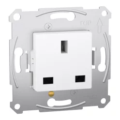 MERTEN Brit 2P+F csatlakozóaljzat, 13A, 250 V
