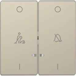   MERTEN Billentyű, ne zavarj/takarítás szimbólummal, System-D, szahara