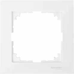 MERTEN M-Pure egyes keret, polárfehér