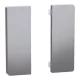 KNX PB Flex 2g - stainl. gomblap - 2db