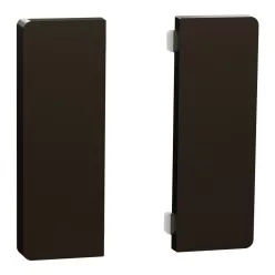KNX PB Flex 2g - mokka gomblap - 2db