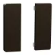 KNX PB Flex 2g - mokka gomblap - 2db