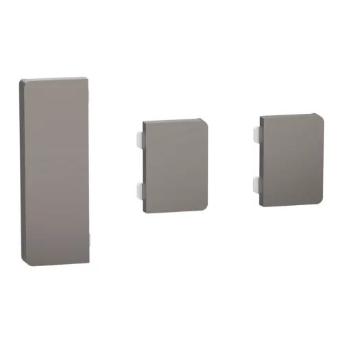 KNX PB Flex 3g - nikkel gomblap - 3db
