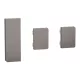 KNX PB Flex 3g - nikkel gomblap - 3db