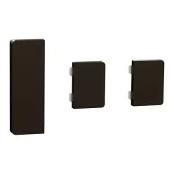 KNX PB Flex 3g - mokka gomblap - 3db