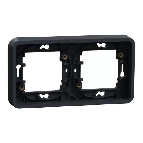 MUREVA Falon kívüli kötődoboz, 80x80x45 mm, 7 db tömítéses kiállás, IP55, szürke