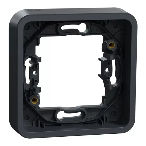 MUREVA Falon kívüli kötődoboz, 80x80x45 mm, 7 db tömítéses kiállás, IP55, szürke