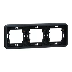   MUREVA Falon kívüli kötődoboz, 65x65x45 mm, 4 db kikönnyítéssel, IP55, szürke