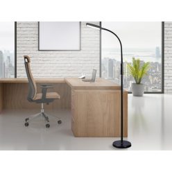   LED álló lámpa XENIA 12W dimmelhető  idözítővel ( asztal / talaj / clip ) - DL4306/B