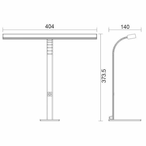 LED lámpa AMELIA 10W dimmelhető - DL5301/S